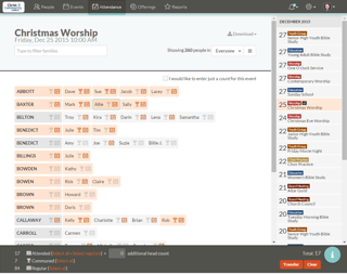 Tracking individual worship attendance can be tedious, but it is really worth the effort.