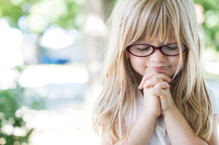 Little Girl Praying