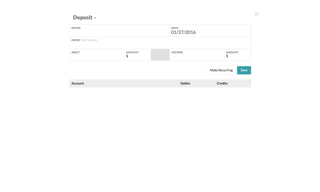 Church360 Ledger Deposit Transaction