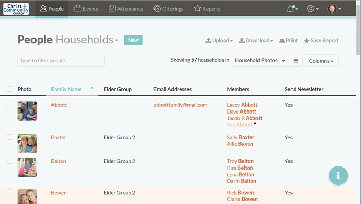 Affixed Headers