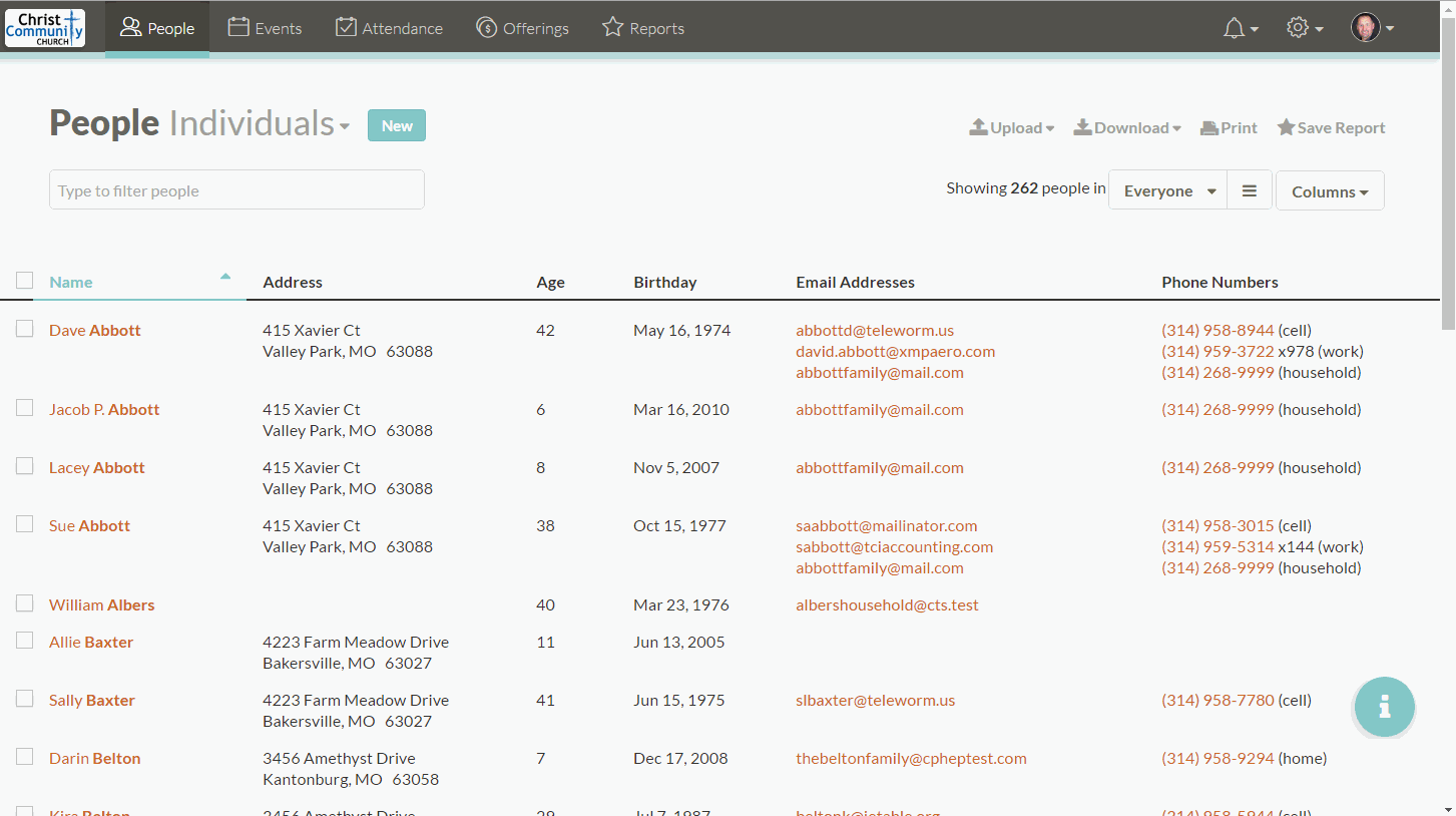 Accessing the Gift Range Breakdown Report