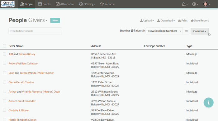 Next Envelope Number Column.gif