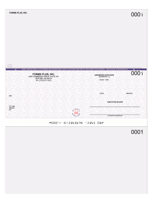 Printable Checks from Forms Plus Inc.