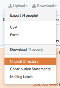 July Updates People Downloads Church360 Members