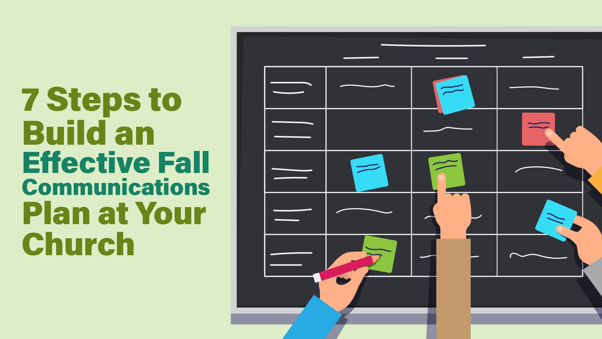 7 Steps to Build an Effective Fall Communications Plan at Your Church