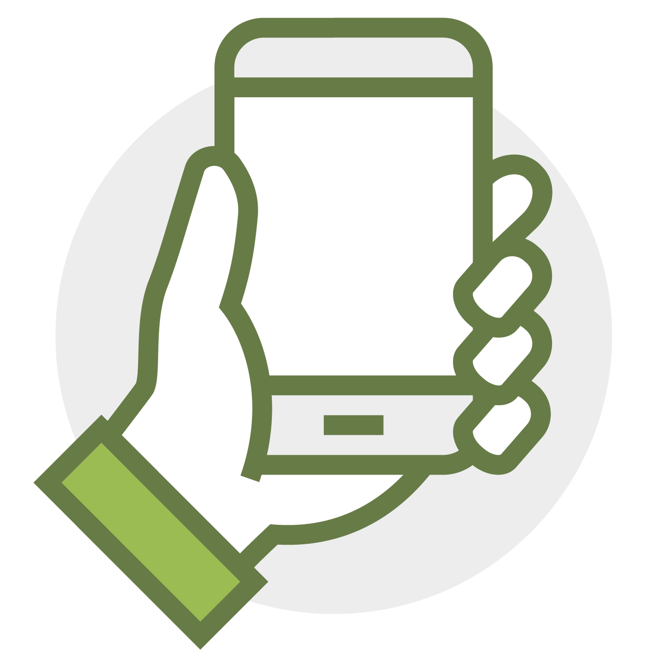Icon for mobile accessible