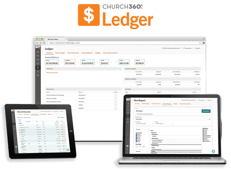 Church360-Ledger Church Finance Managment Software