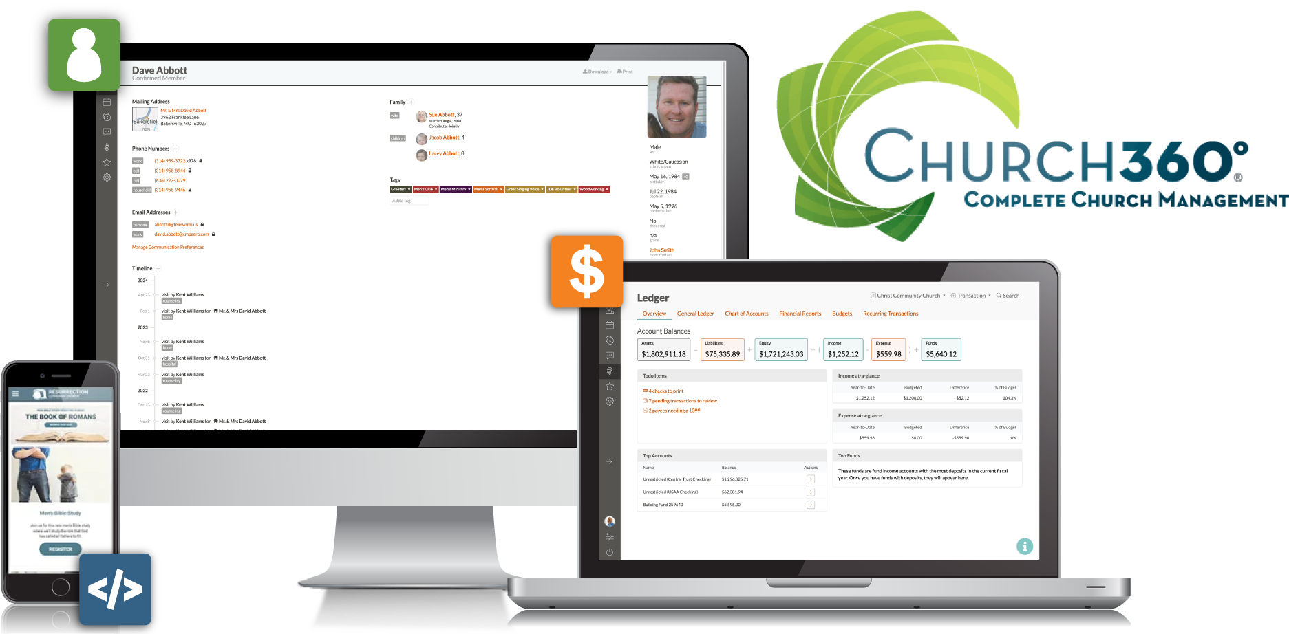 Church360 Suite Responsive Design